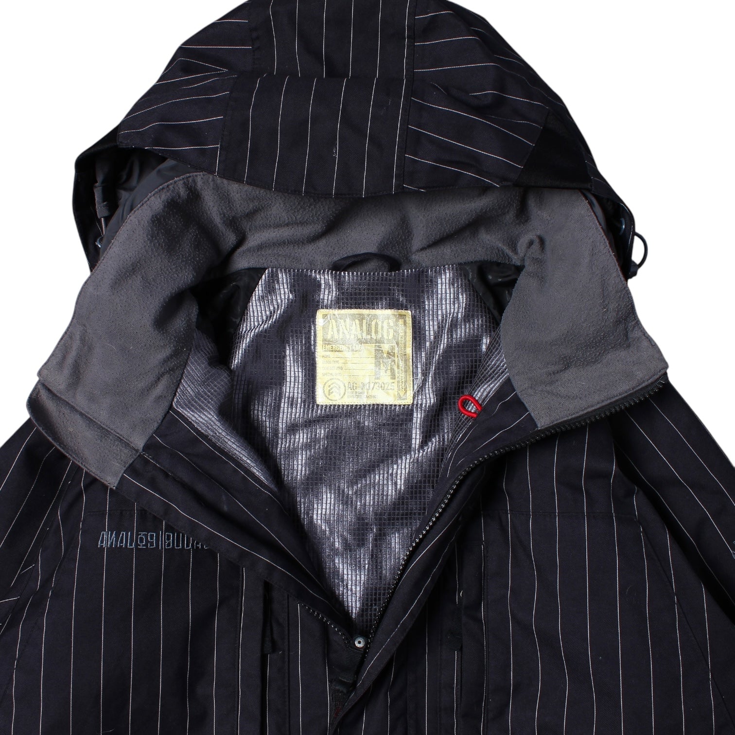 Burton Analog pinstripe jacket medium – Vintage Sponsor