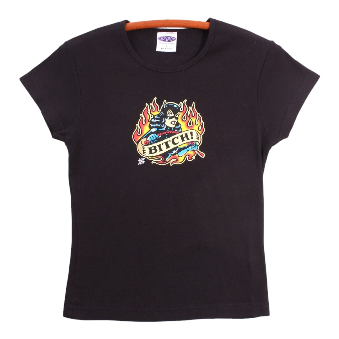 Poster pop BITCH baby doll tee