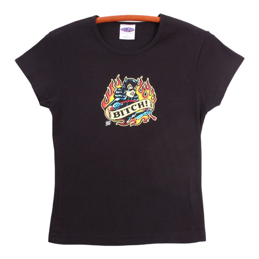 Poster pop BITCH baby doll tee