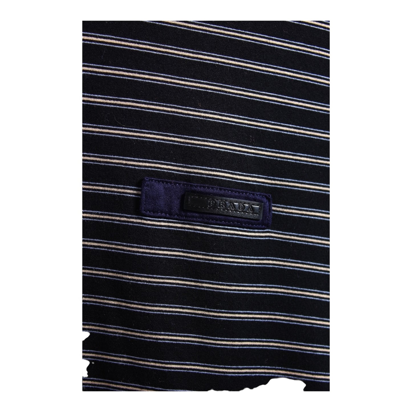 Prada striped polo small