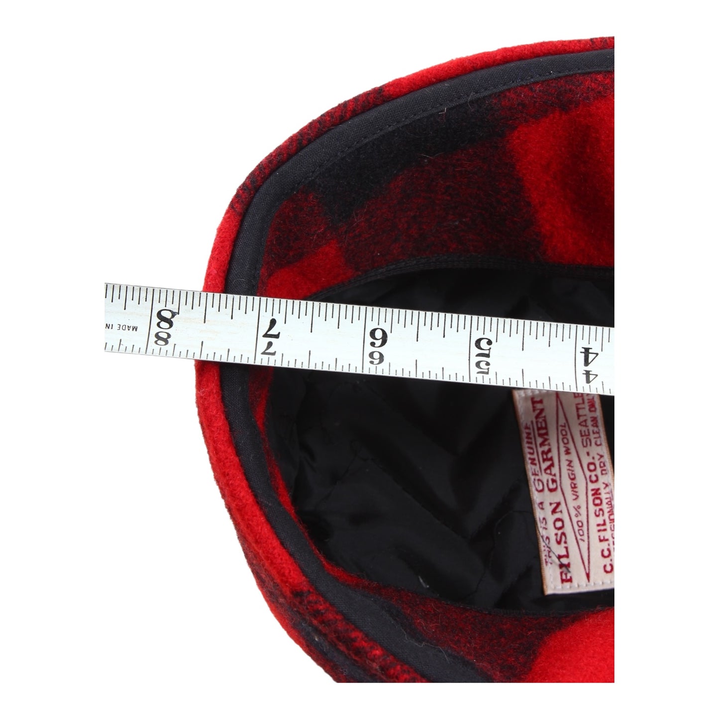 80s Filson lumberjack wool hat S/M