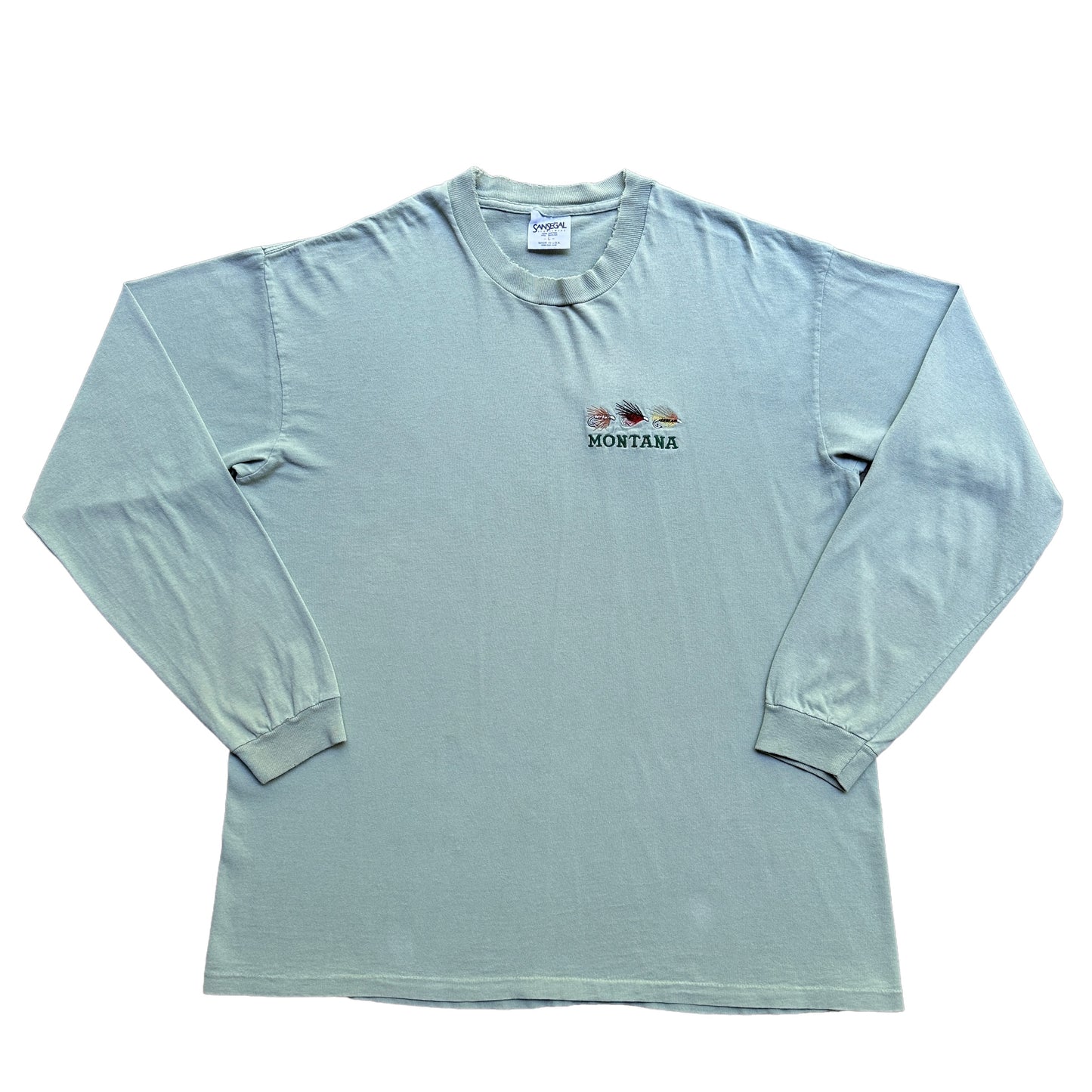 90s Montana fly fish long sleeve M/L