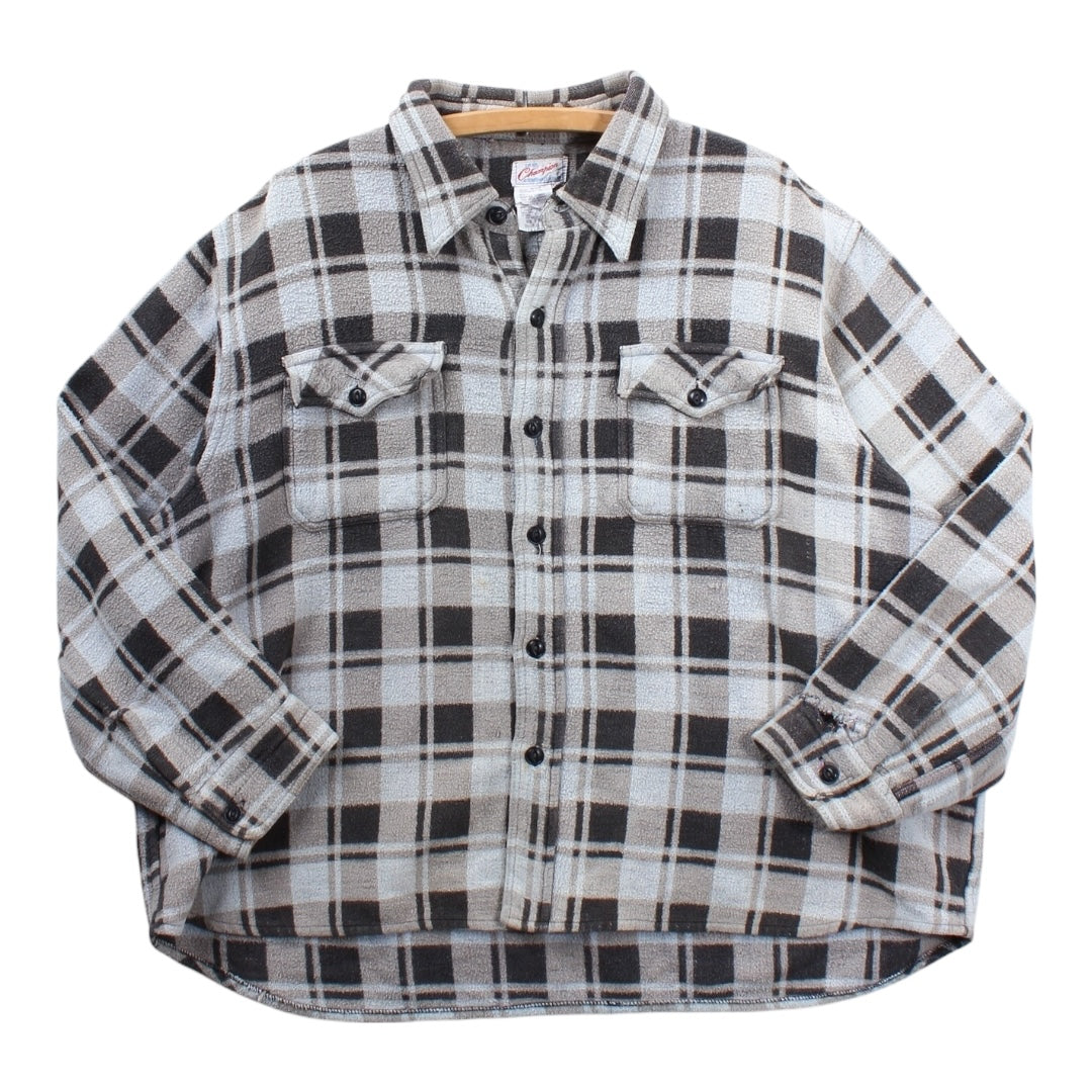 Champion shirt jac super heavy button up XXL