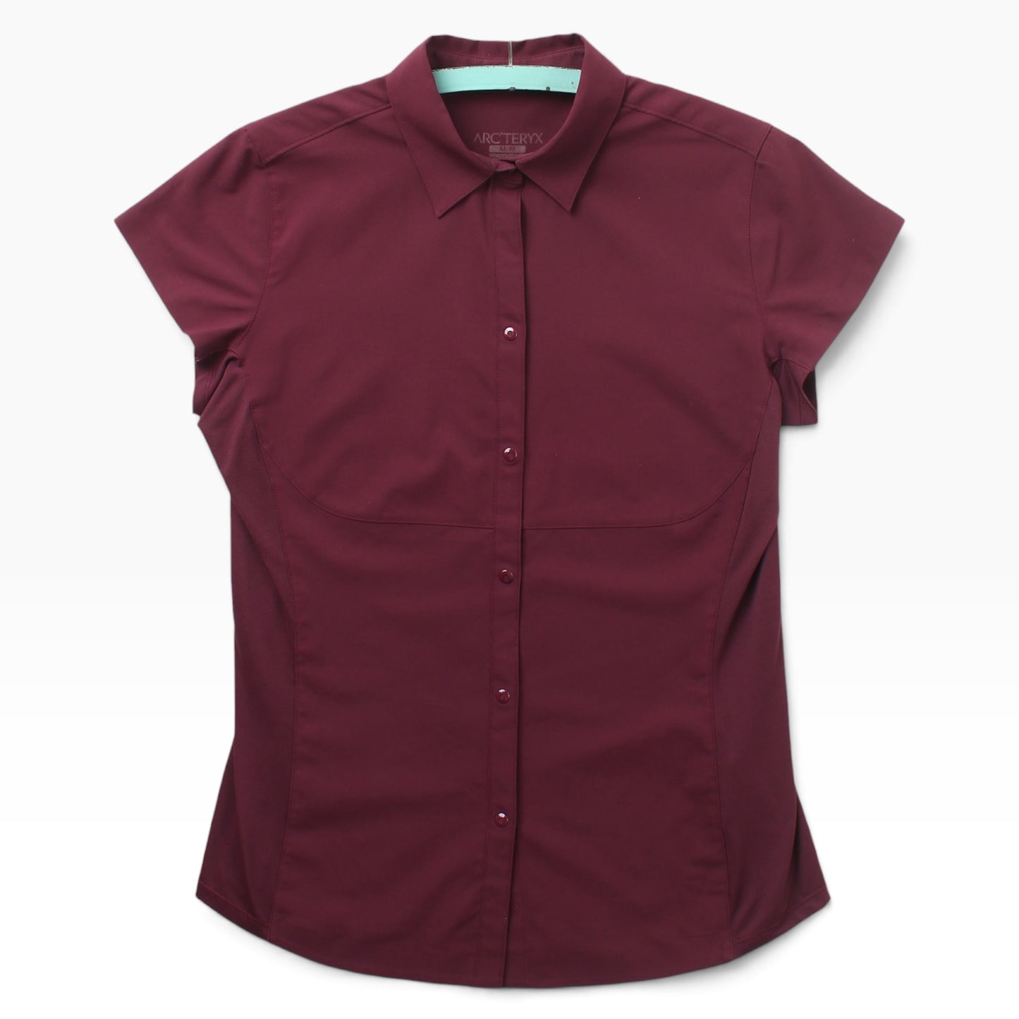 2010 Arc’teryx short sleeve women’s snap button shirt Small