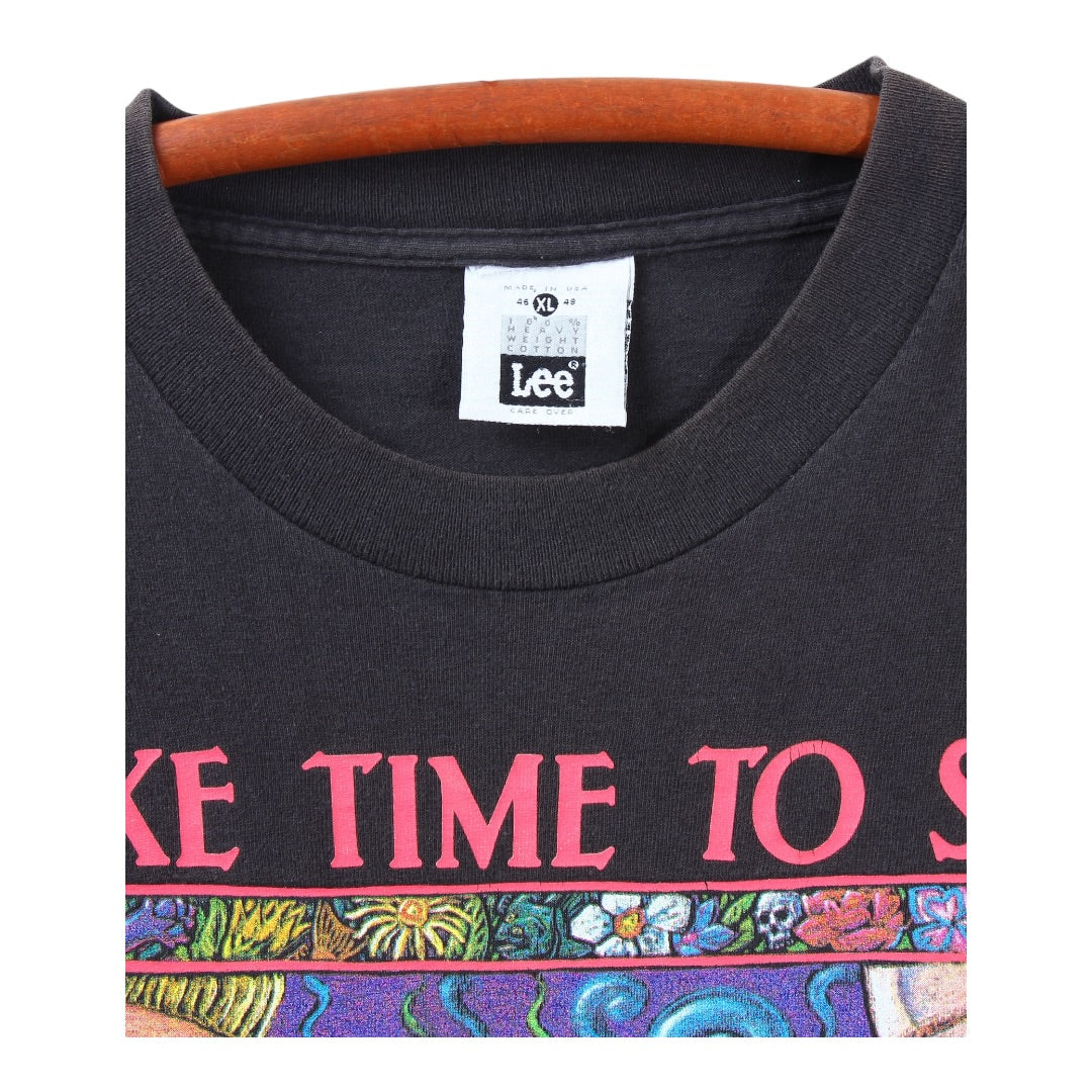 Ray troll smell the flounders tee XL