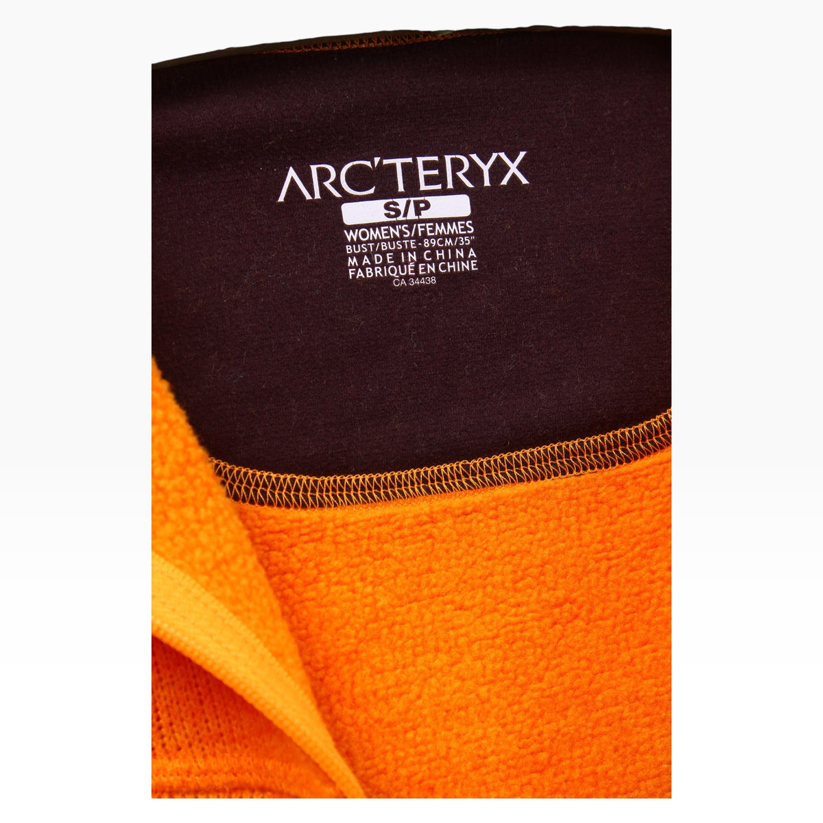 2014 Arc’teryx fleece hood small