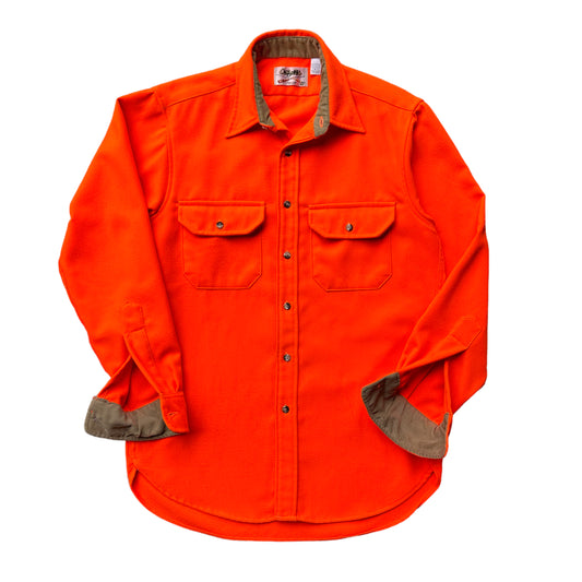 80s Cabelas blaze orange shirt medium