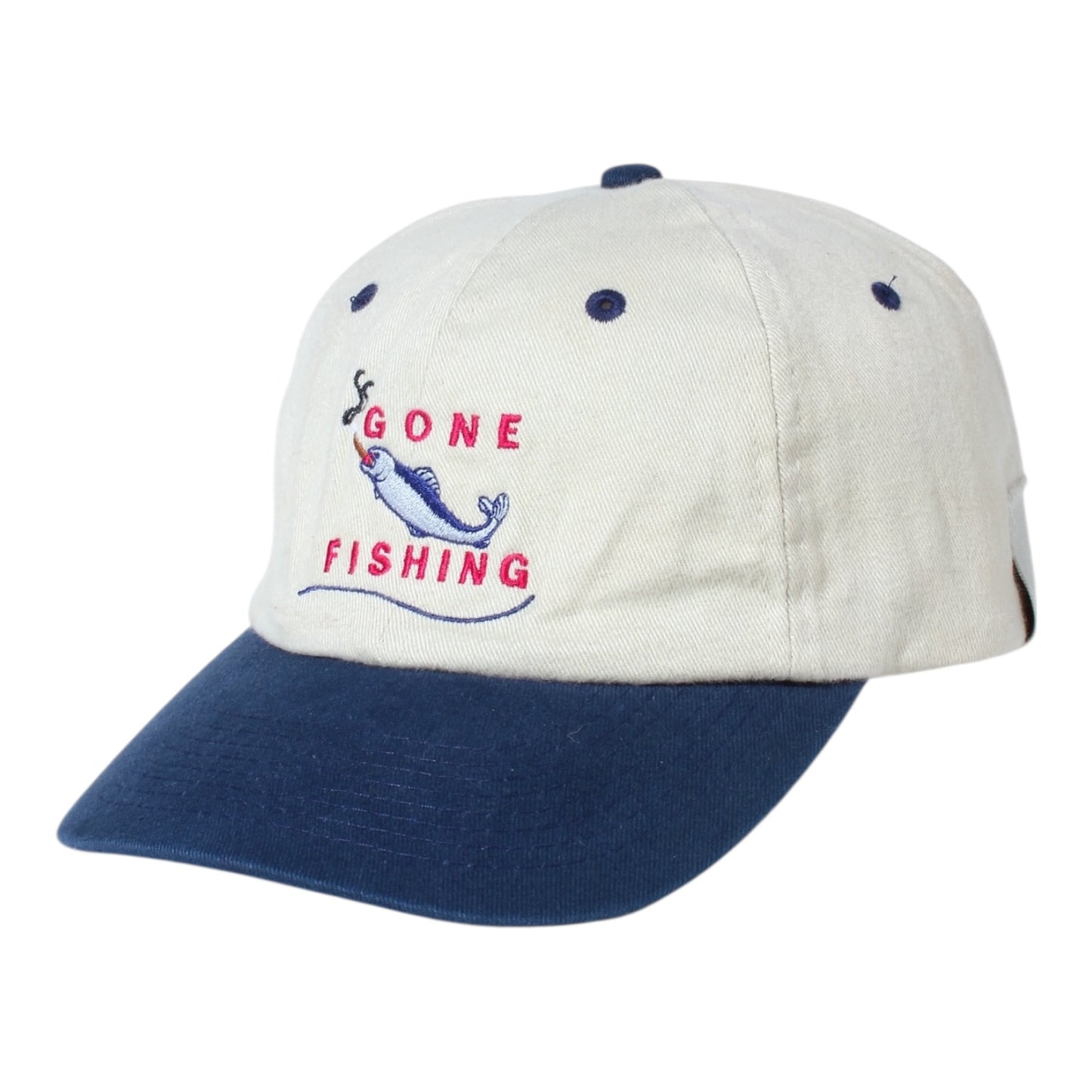 Gone fishing cigar holder hat