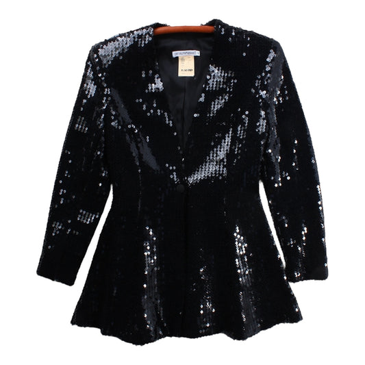 90s Emporio Armani sequin jacket sz40