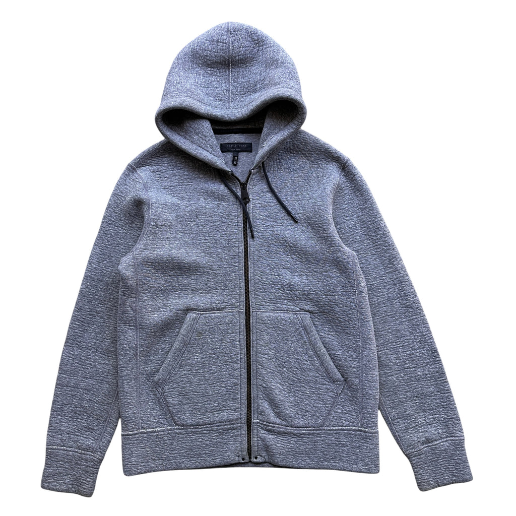Rag and bone hoodie neoprene material Made in usa🇺🇸 medium