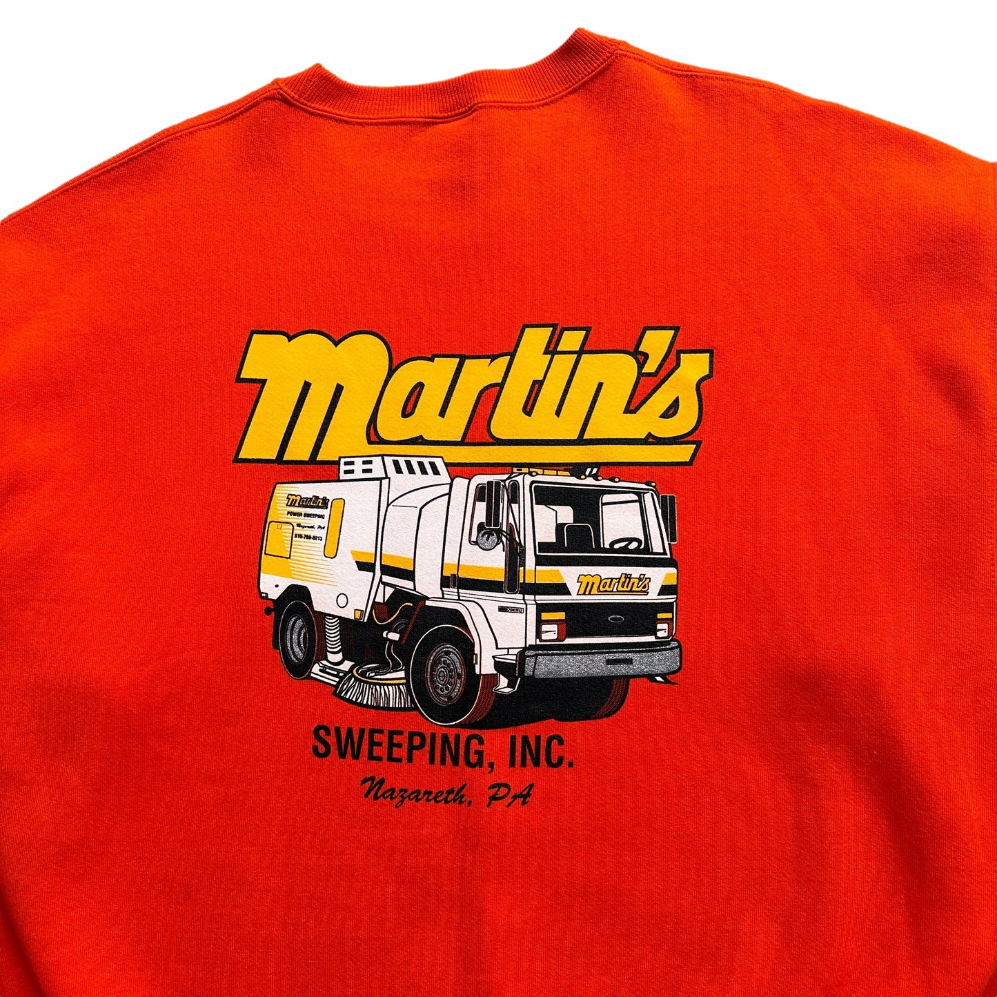 90s Martins sweeping inc sweatshirt XL