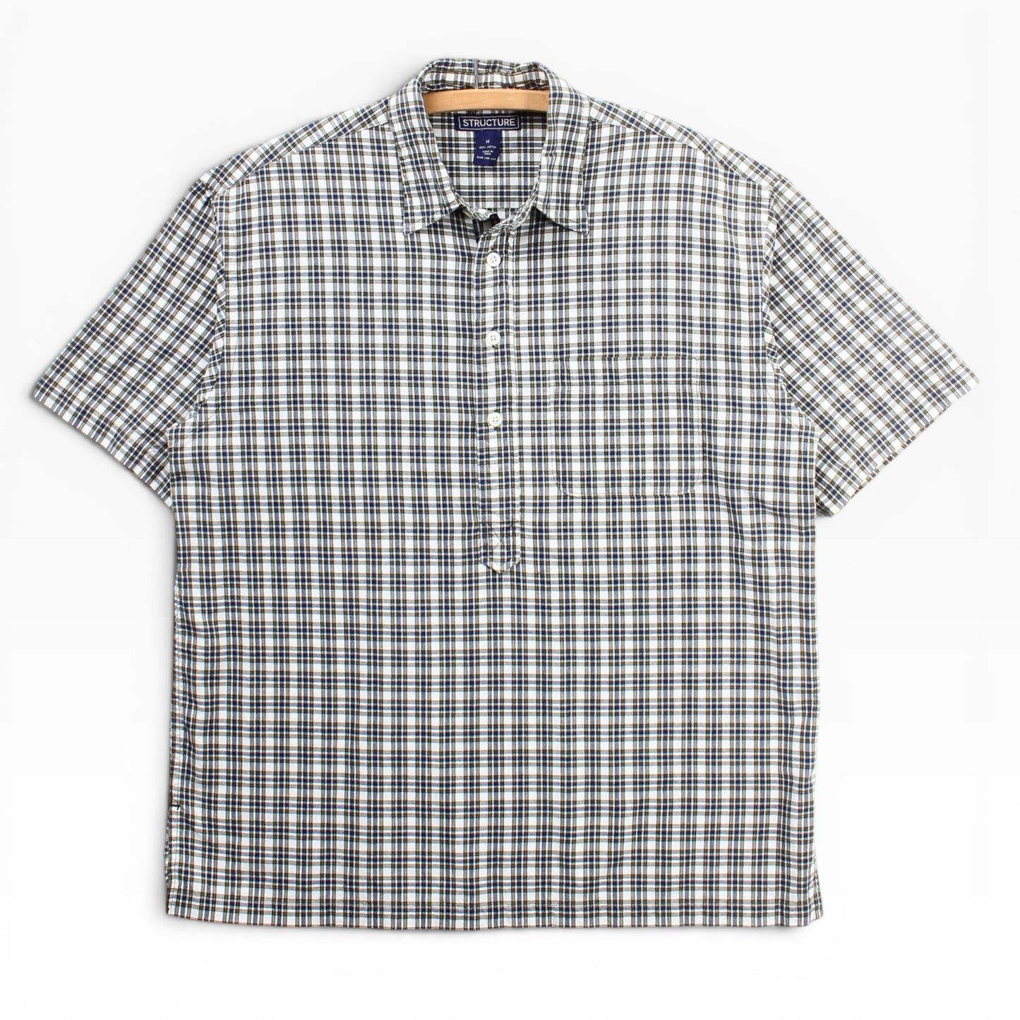 90s Structure pop over Large fit