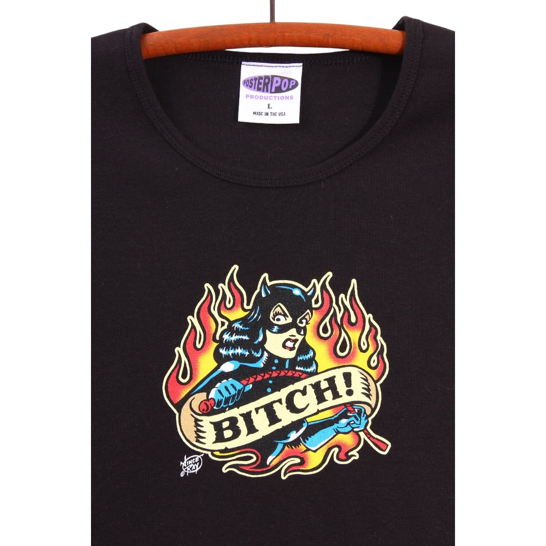 Poster pop BITCH baby doll tee