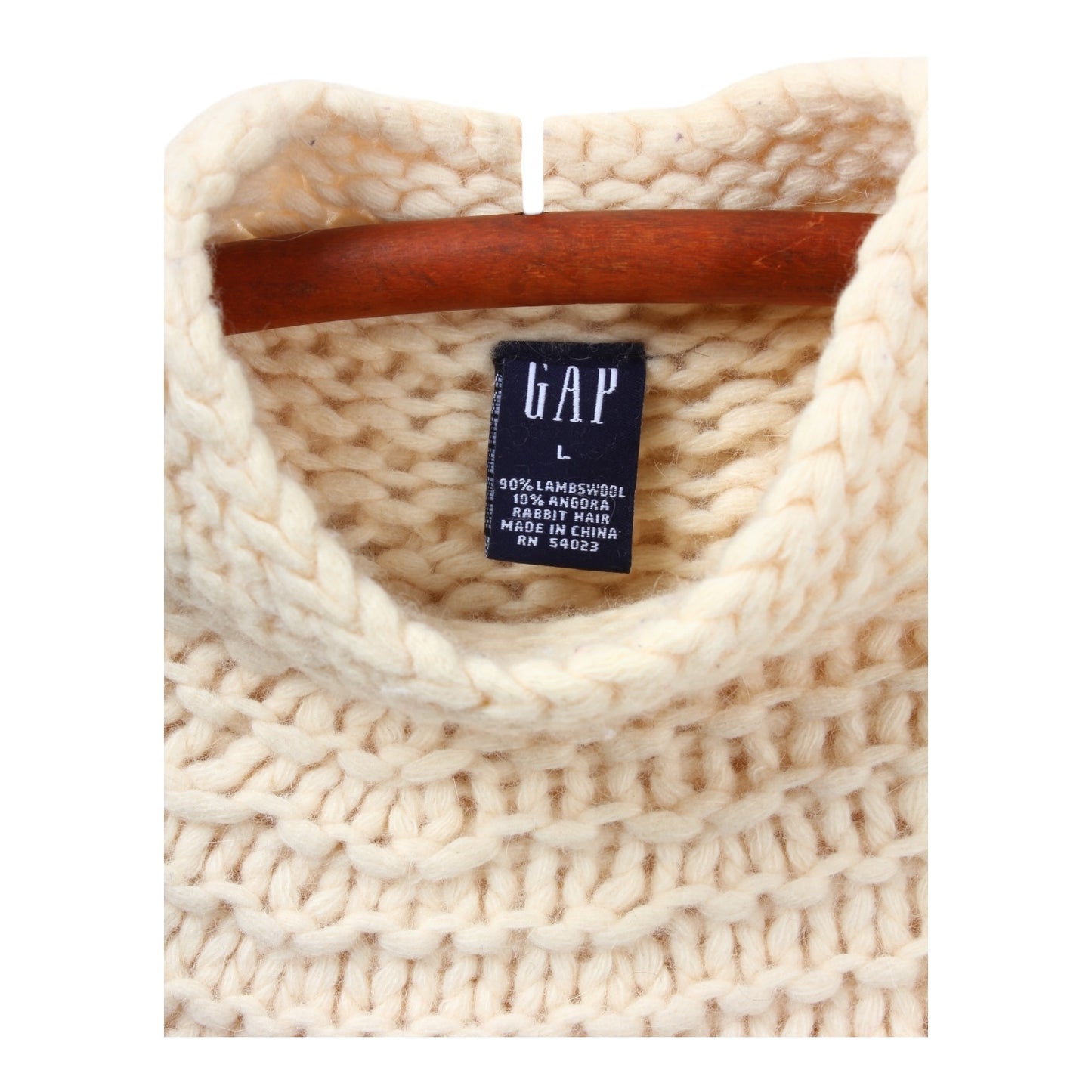 2001 Gap lambswool angora sweater small