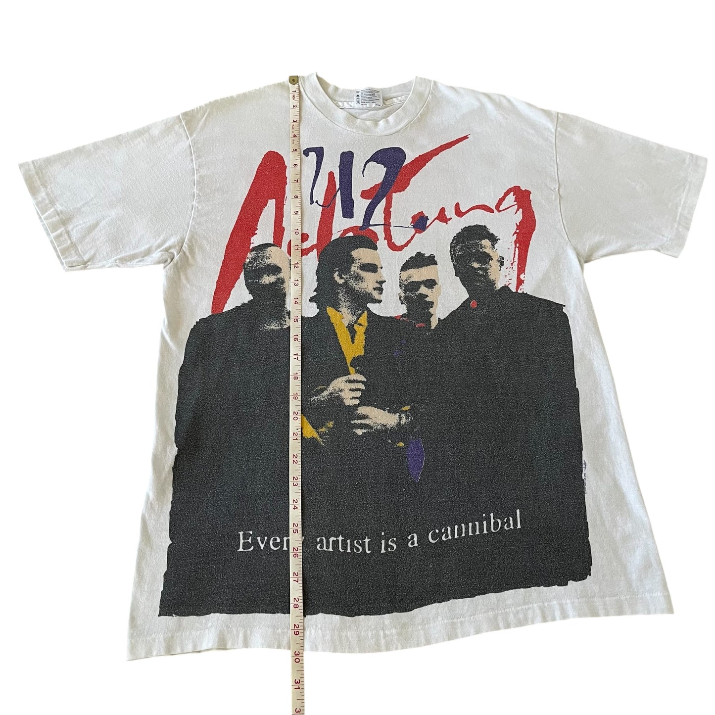 1991 u2 tee large