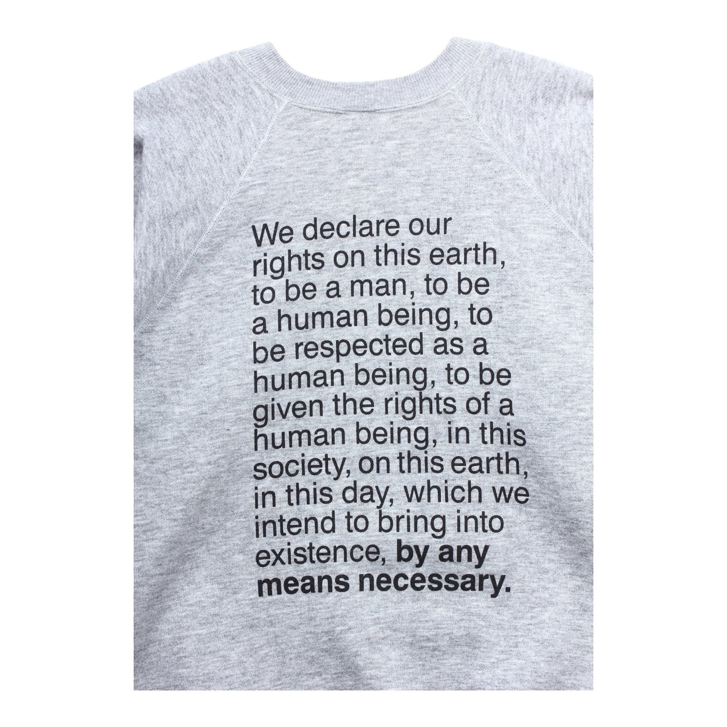 80s Malcom X crewneck large