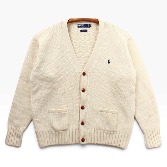 90s Polo Ralph Lauren wool cardigan sweater M/L