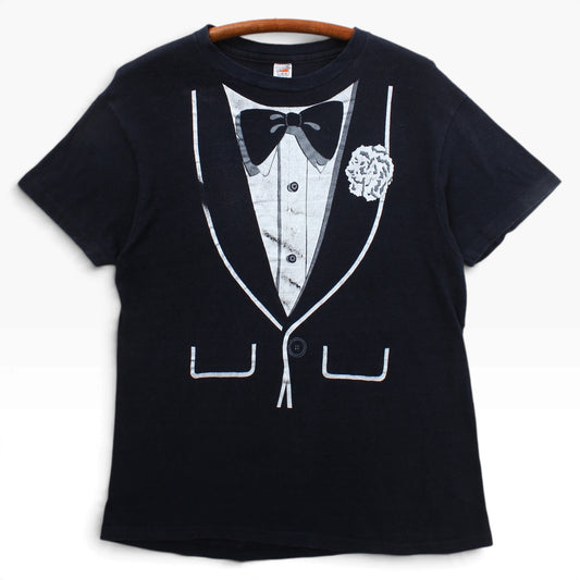 70s Tuxedo t shirt small