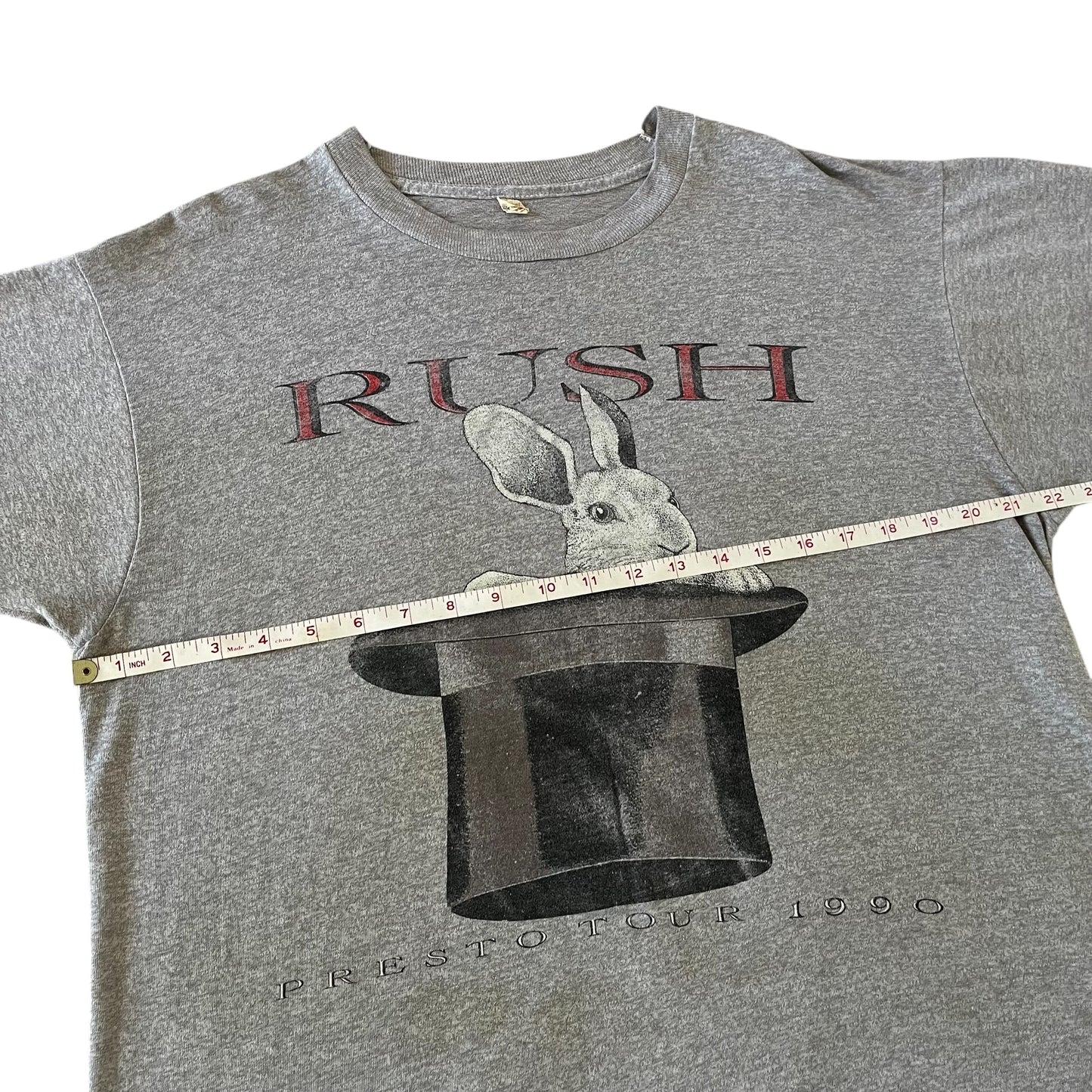 1990 Rush tee xl