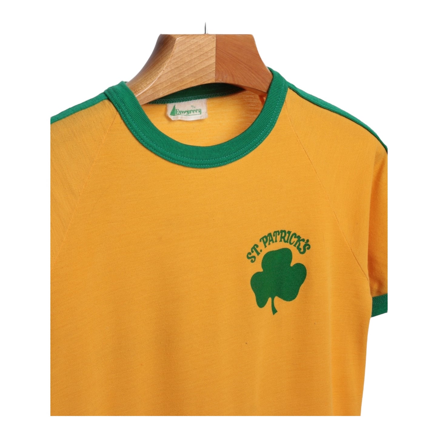 80s St Patrick’s clover tee small