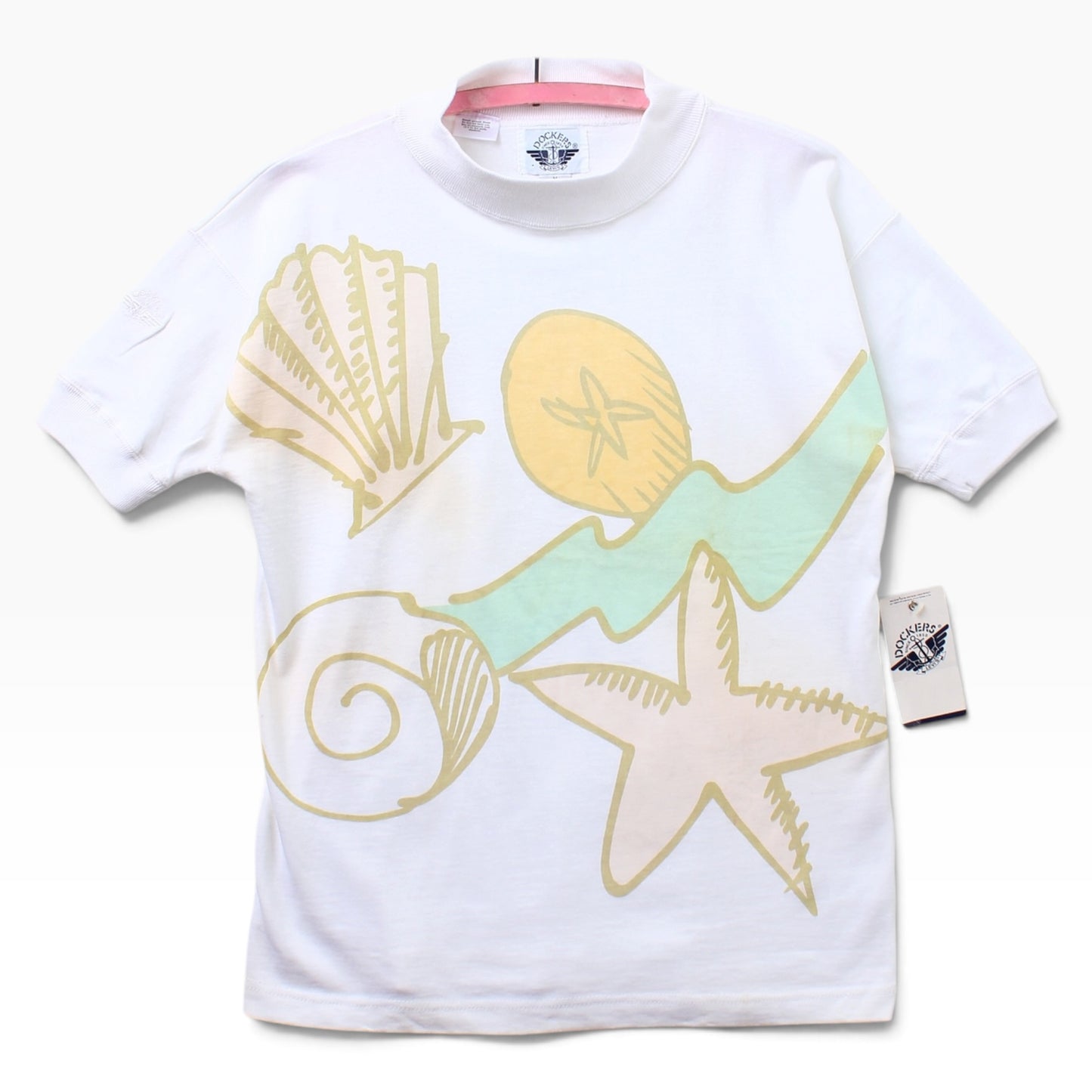 90s Dockers seashell tee Small