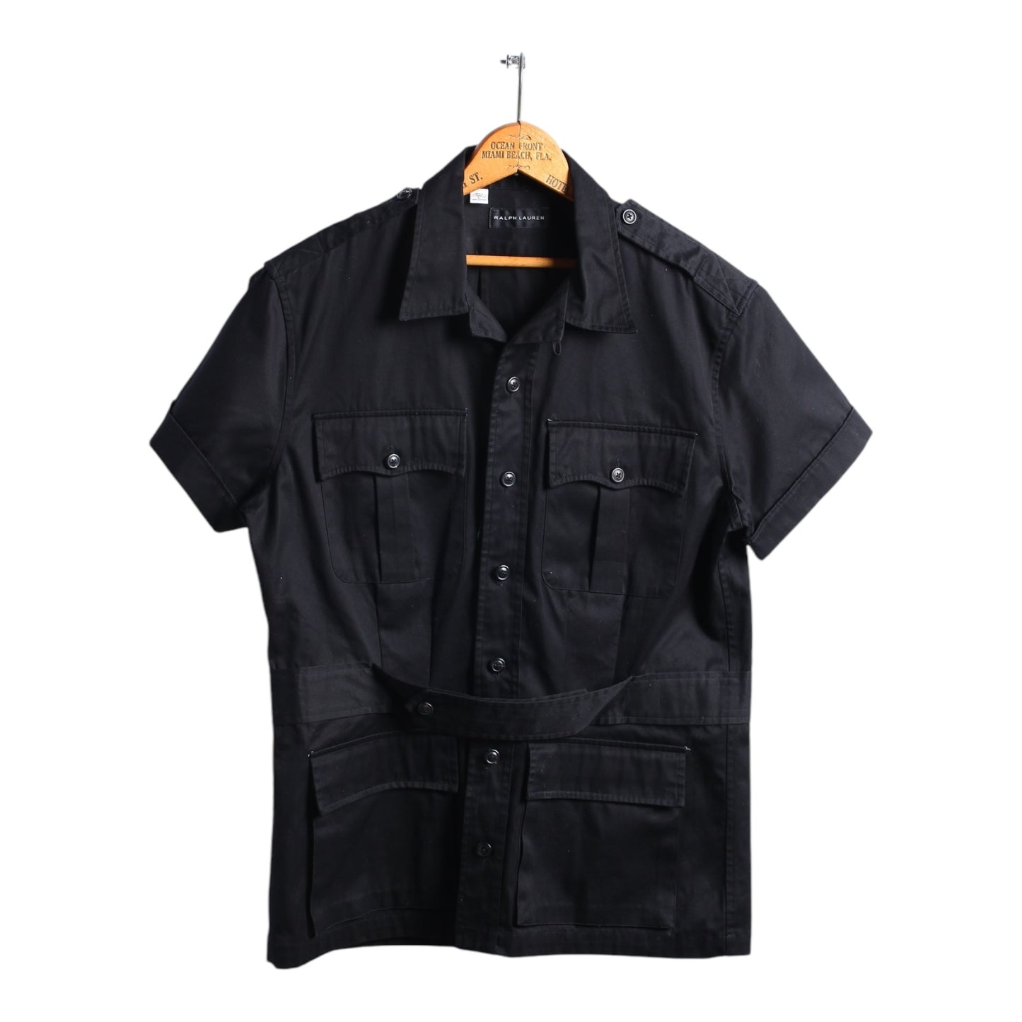 Ralph lauren black label safari shirt M/L