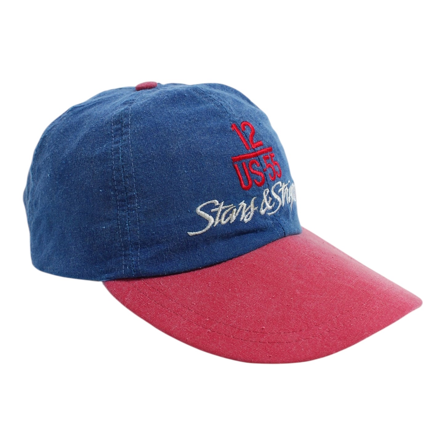 Stars and stripes sailing long bill hat