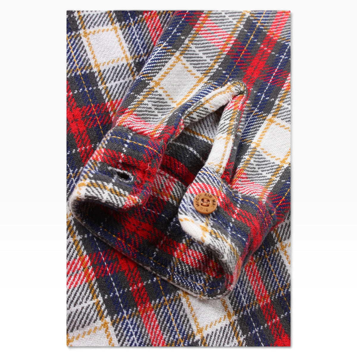 80s MAC jc penny heavy cotton button up Small