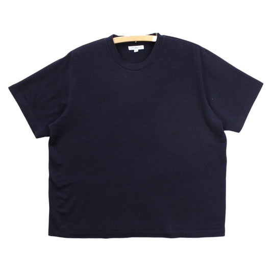 Lady white merino wool tee large