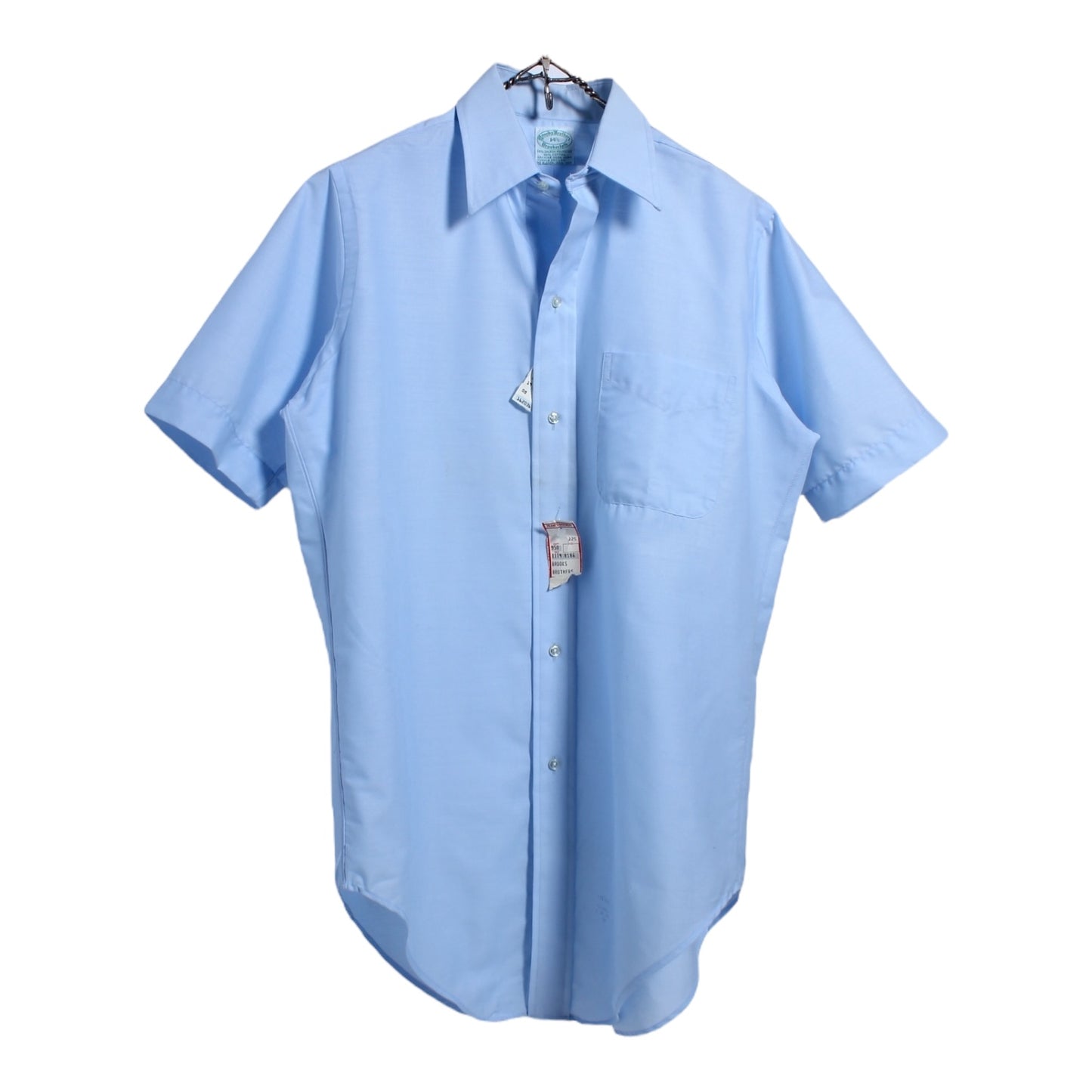 80s Brooks brothers short sleeve button up shirt S/M