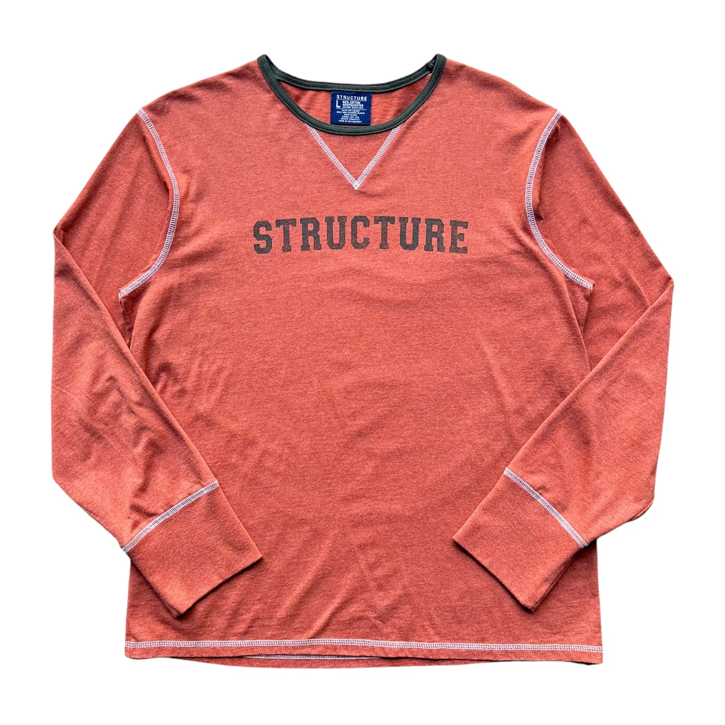 90s Structure longsleeve medium