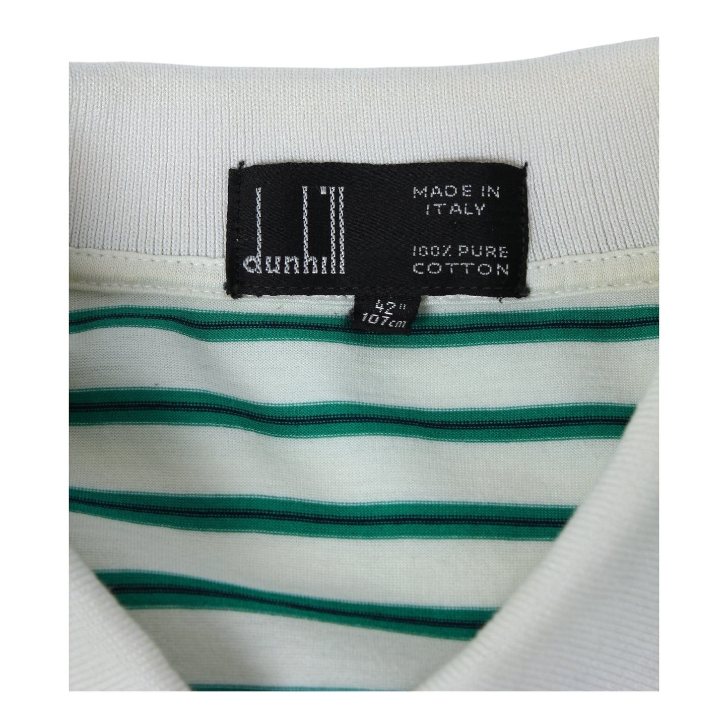 Dunhill Made in italy🇮🇹 mercerized cotton polo shirt medium