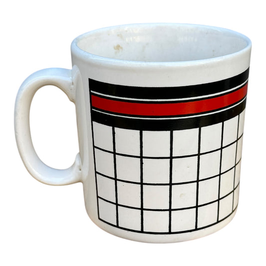 Edgar watkins grid mug