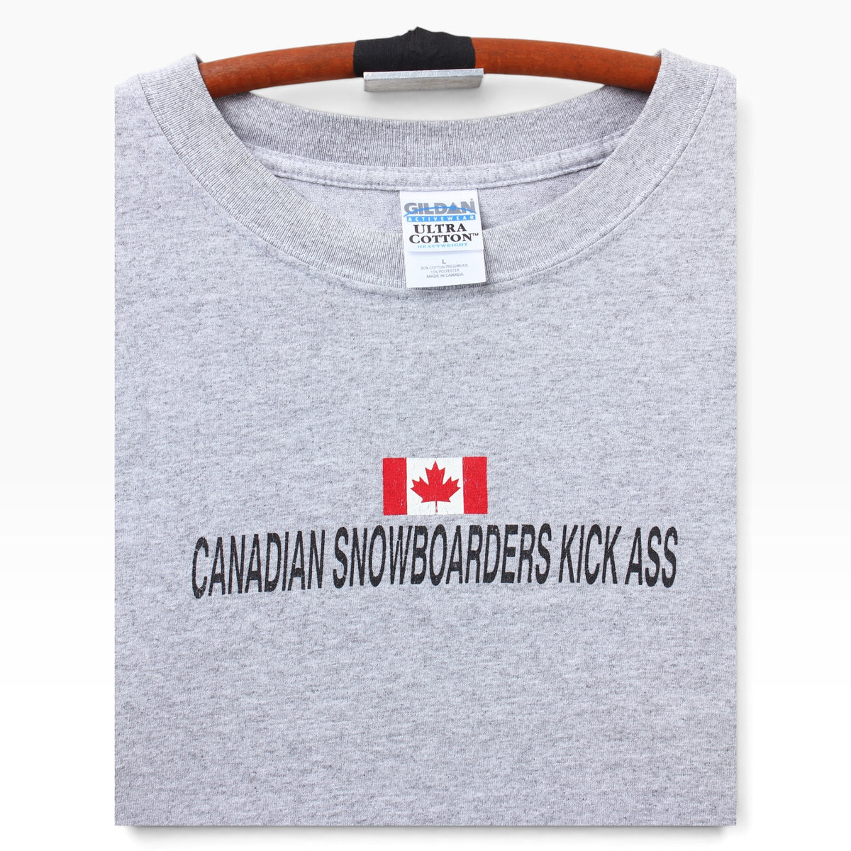 Canadian snowboarders kick ass longsleeve medium