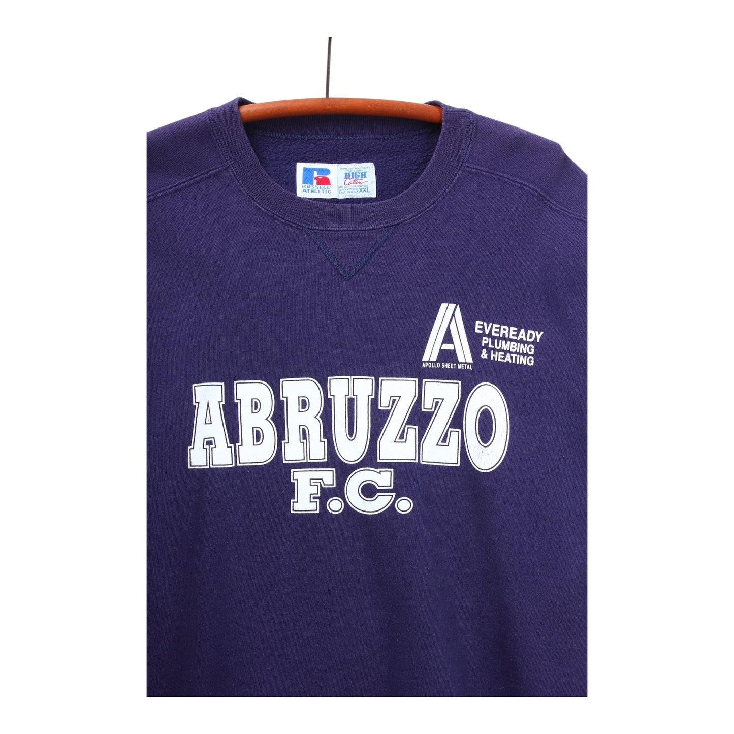 90s eveready plumbing Abruzzo crewneck XL