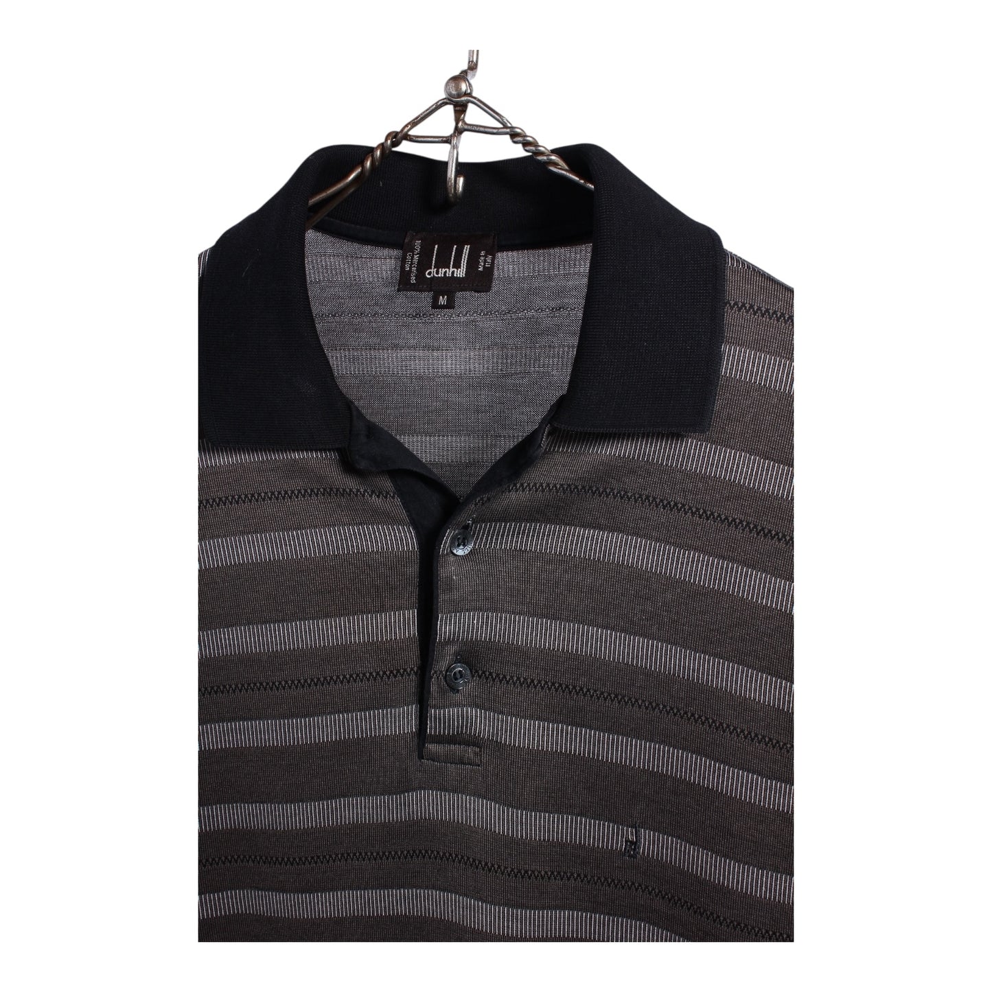 Dunhill mercerized cotton polo Made in italy🇮🇹 small