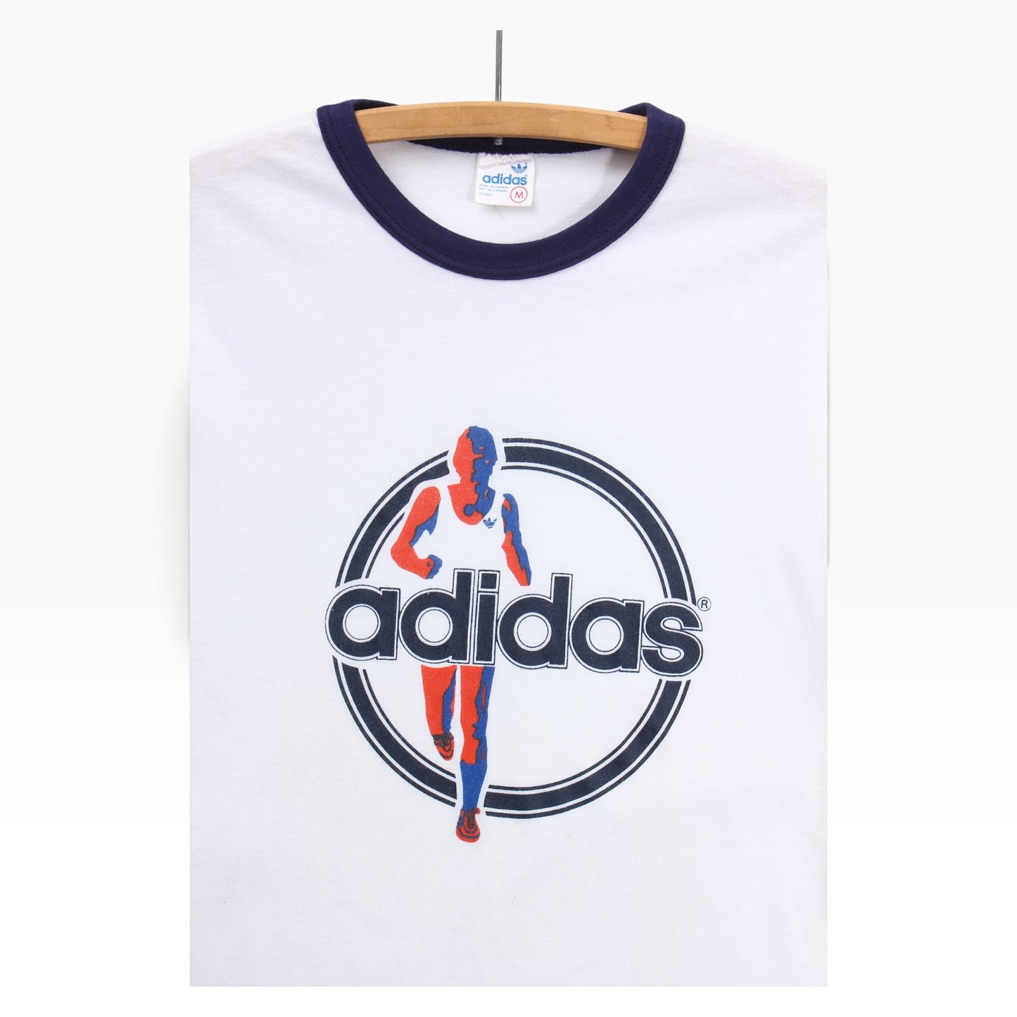 80s Adidas tee XS