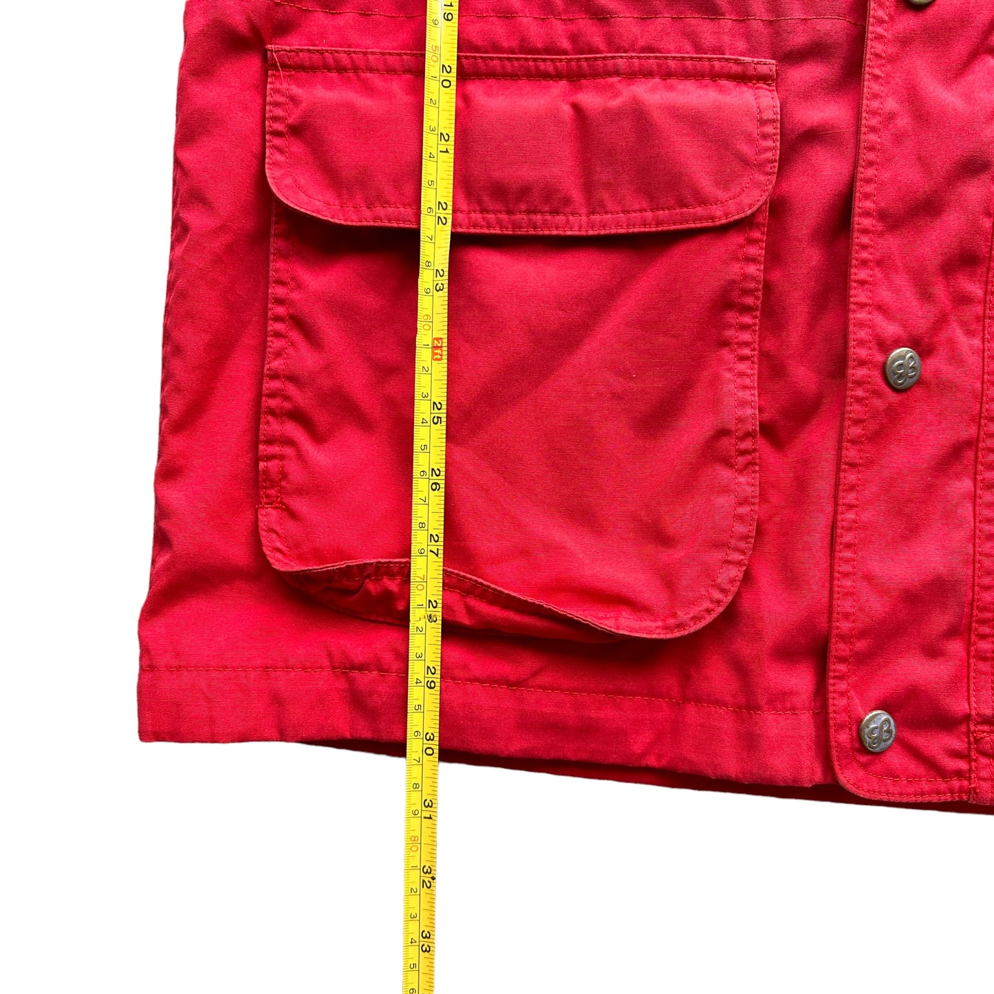 80s Eddie Bauer Red field coat large