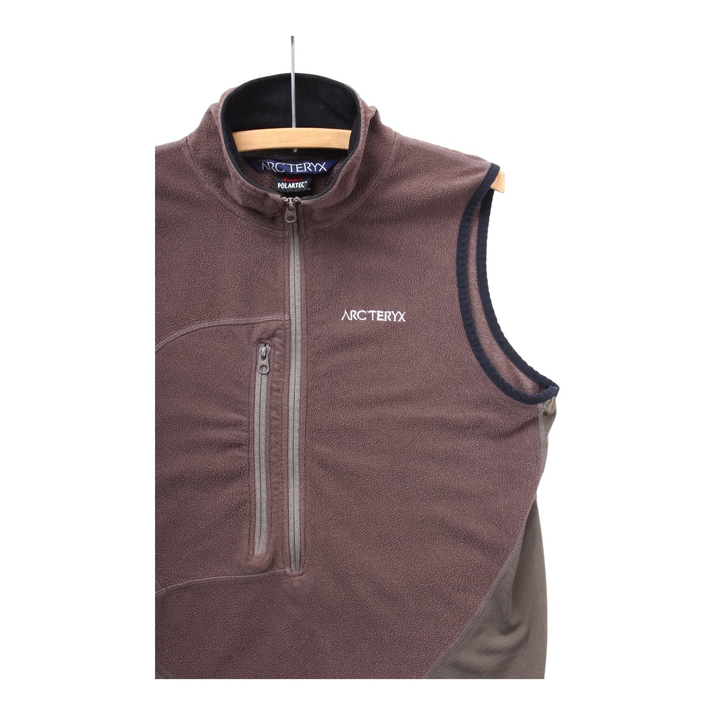 2000s Arcteryx Delta polartec half zip vest S/M