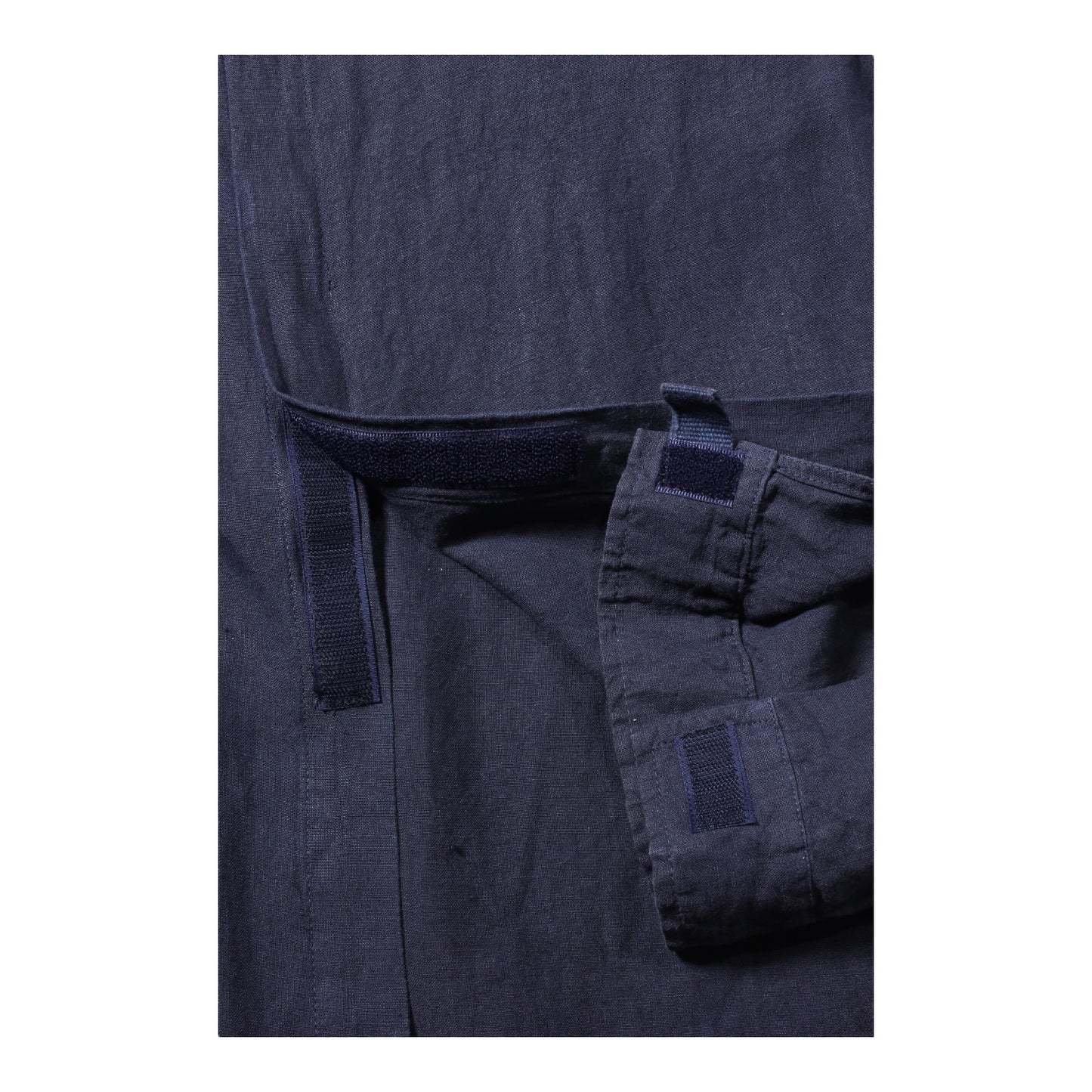 Emporio Armani linen velcro shirt medium