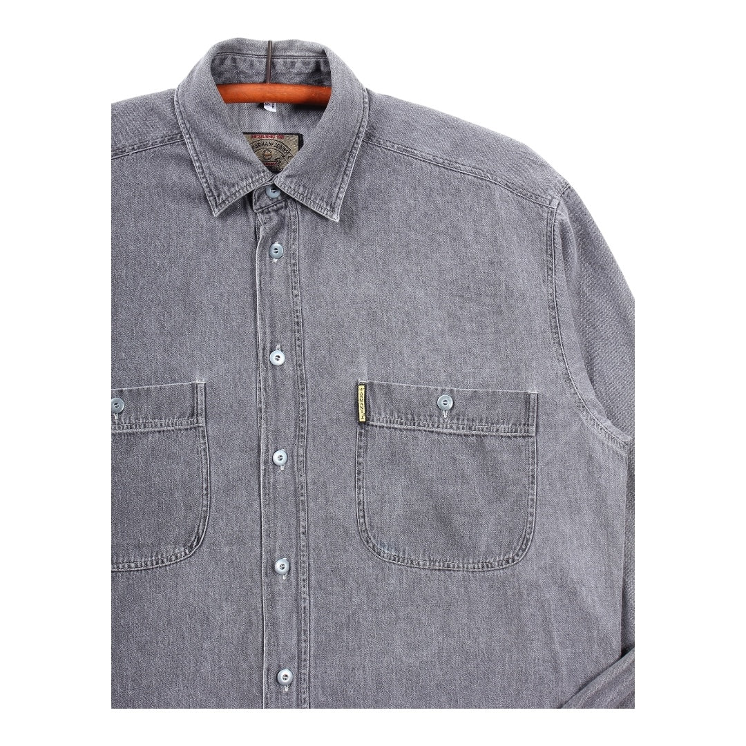 Armani denim shirt large