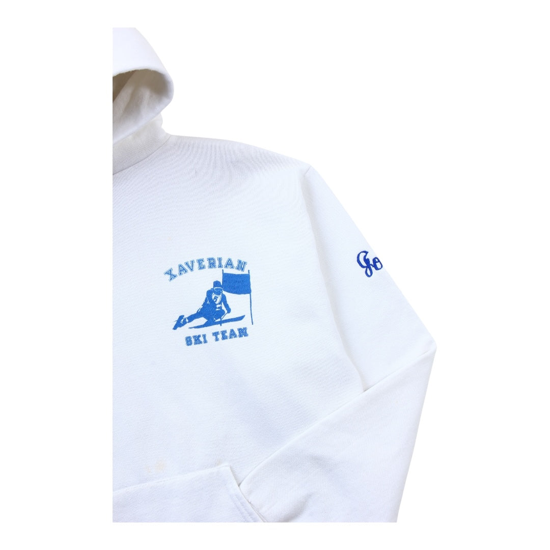 80s Xaverian ski team hoodie large