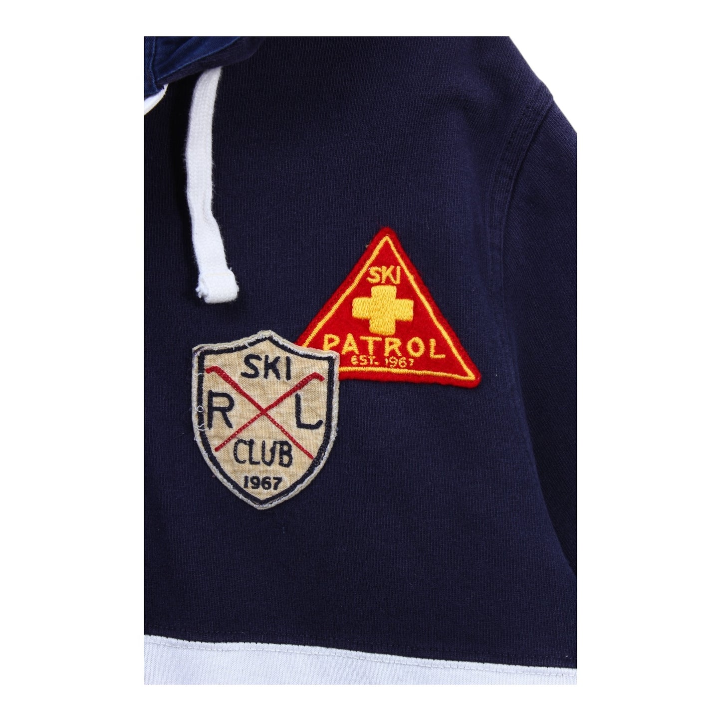 Polo Ralph Lauren ski patrol hooded rugby large