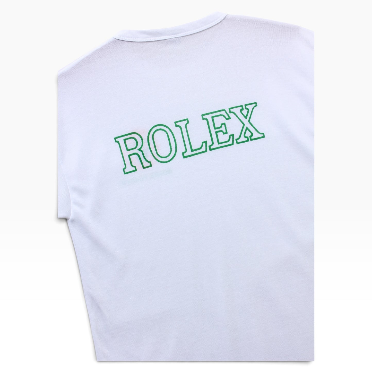 80s Rolex plastic tee small