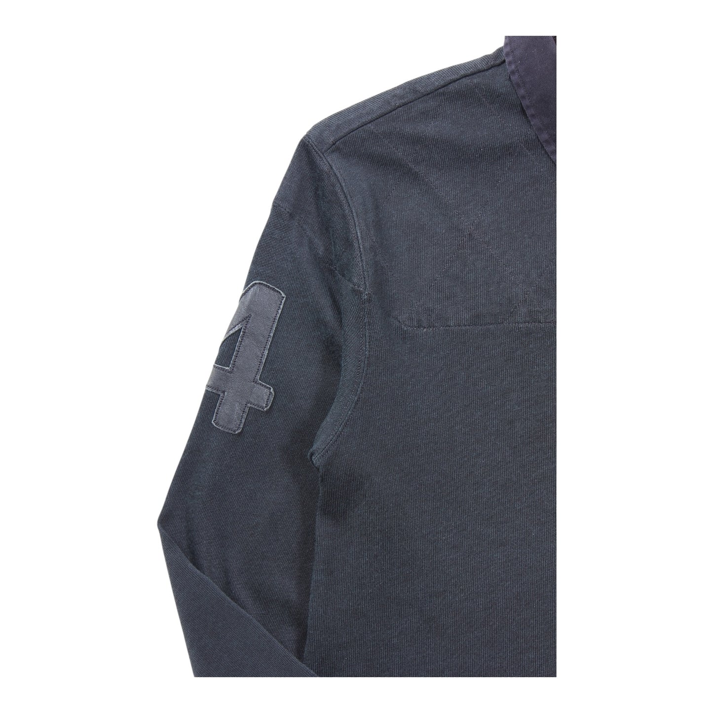 2000s Polo Ralph Lauren rugby black on black Small