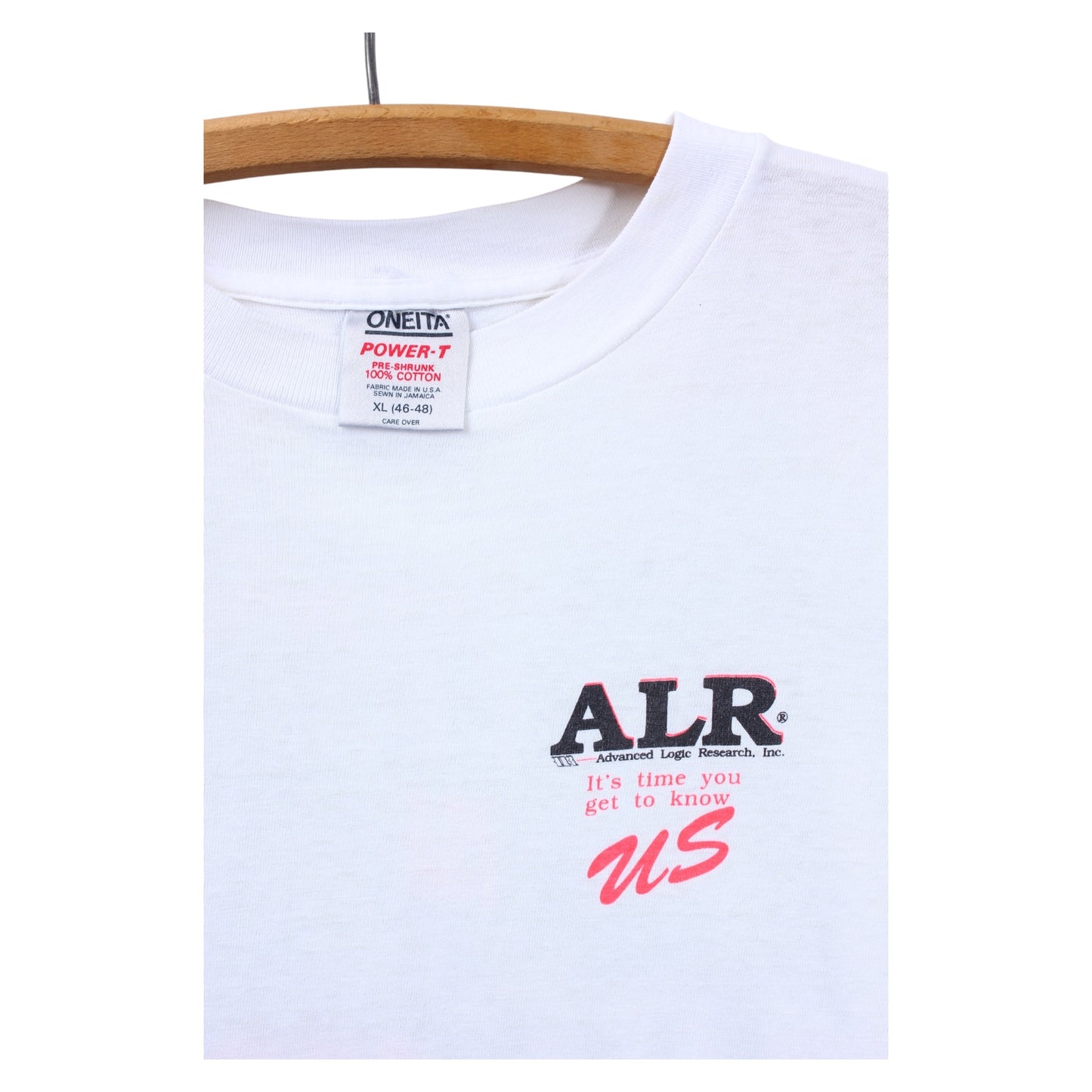 90s advanced logic research tee large