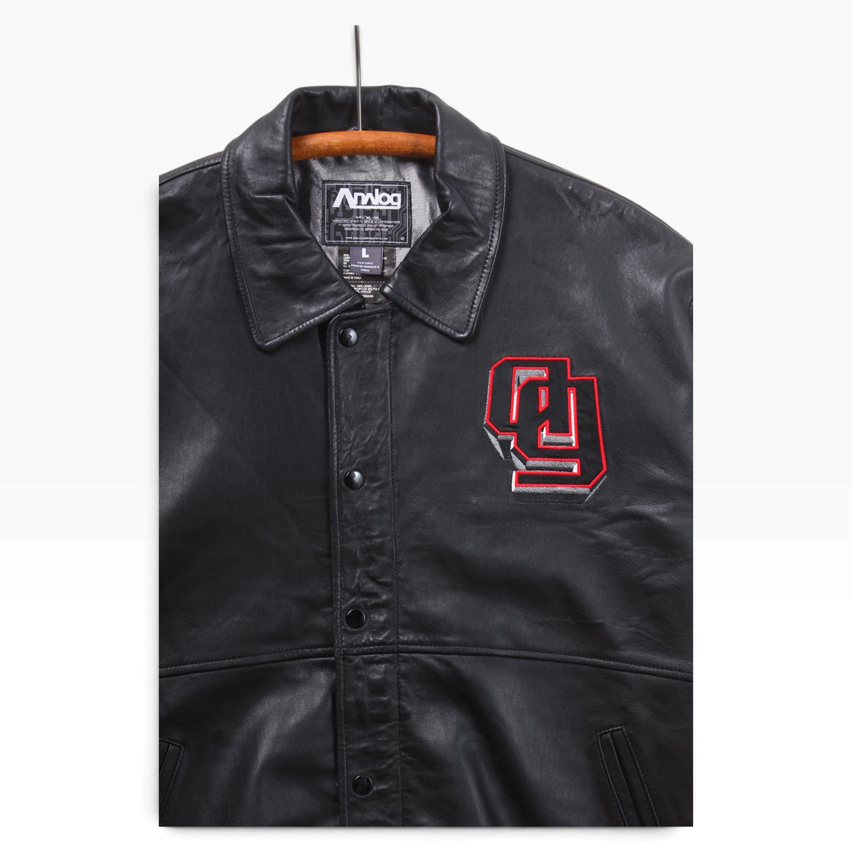 Burton Analog leather jacket large
