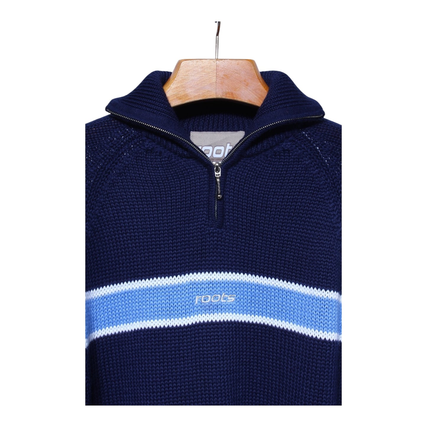 Y2K Roots zip sweater large