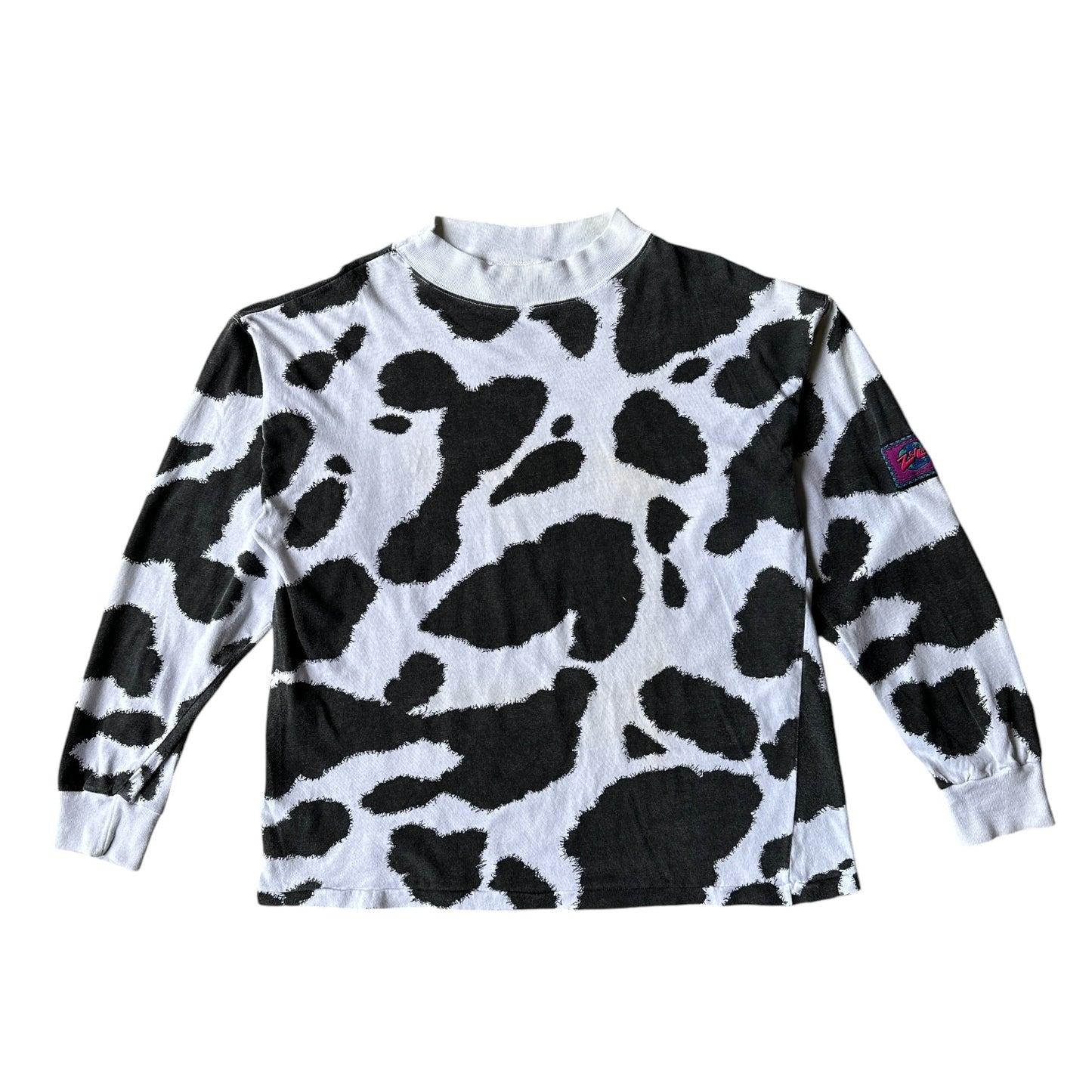 Cow long sleeve Small