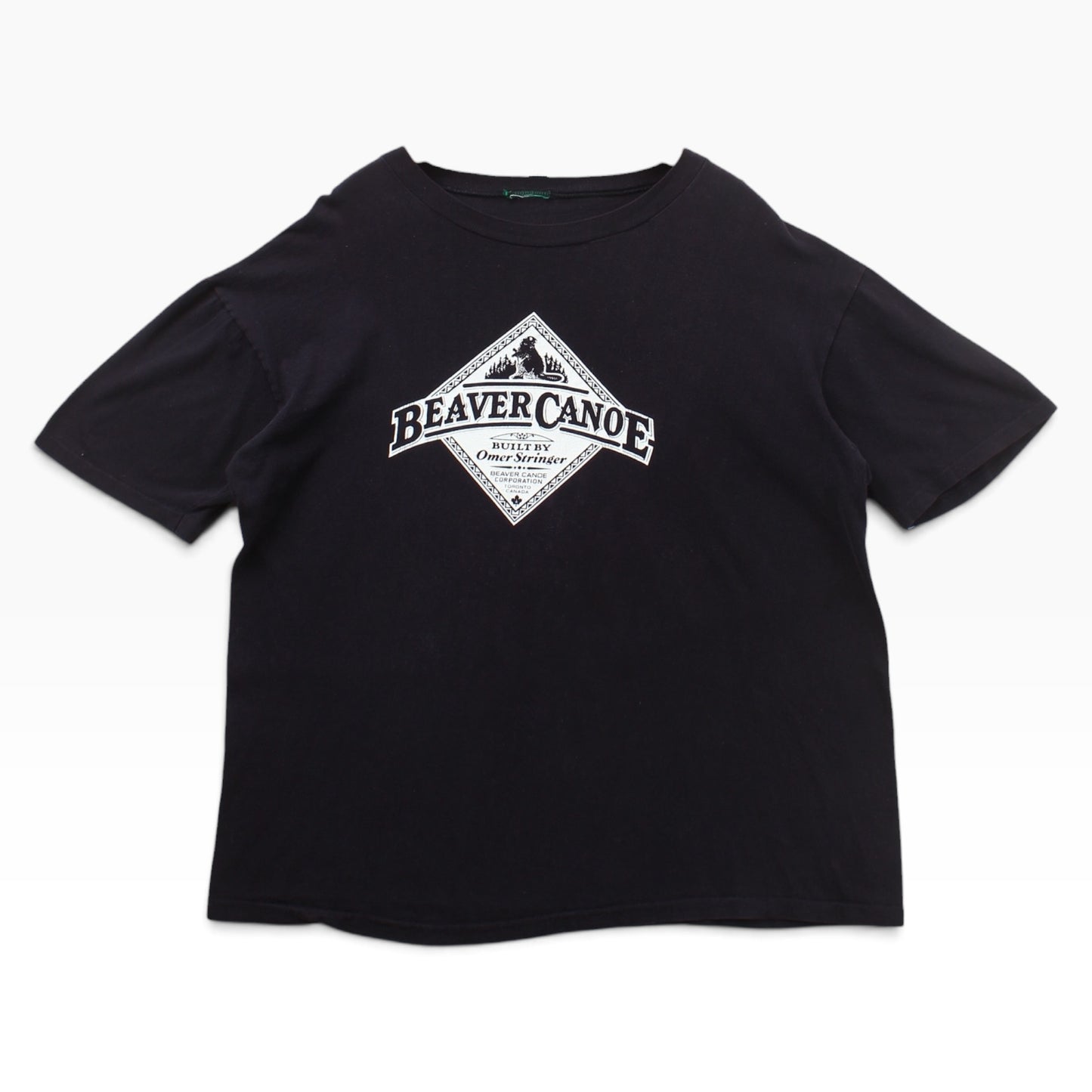 90s Beaver canoe omer stringer tee XL